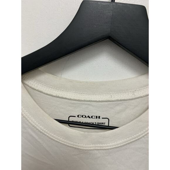Coach Signature Square T-Shirt Size Small - Picture 2 of 5